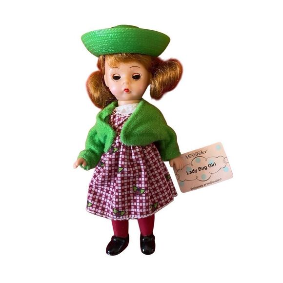Lady Bug Girl Madame Alexander Mini Collectible Doll Mc Donalds Happy Meal Colle - Picture 3 of 8